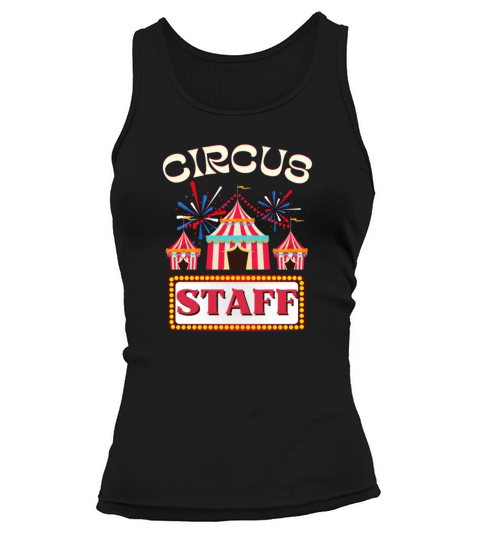 Circus Staff Vintage Themed Party Artist Tank top Woman