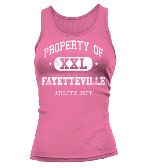 Fayetteville XXL Property of Athletic Department Tank top Woman