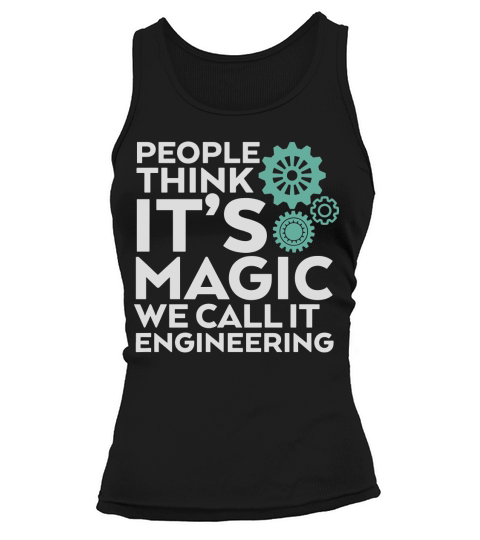 Funny Engineer T-shirt for Engineering Nerd Geek Student Tank top Woman