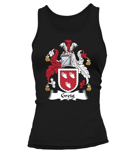 Greig Family Crest Scottish Family Crests Tank top Woman