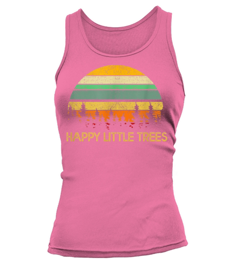 Happy Little Trees Vintage Tank top Woman
