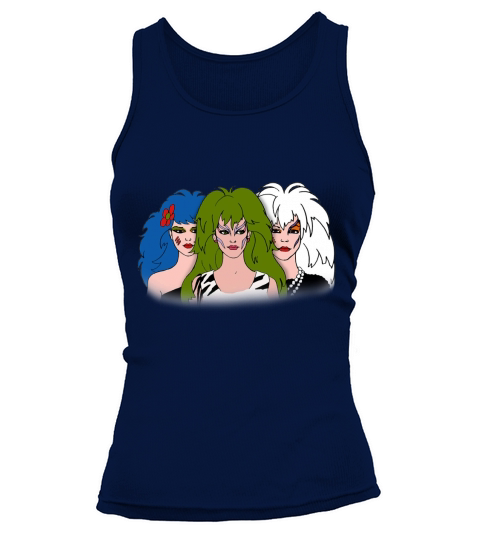 Jem and the Holograms-The Misfits-Group Color shirt Tank top Woman