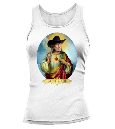 Saint Willie Nelson Prayer Candle shirt Tank top Woman
