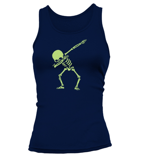 Skeleton Dabbing Squelette Dab Hip Hop Crâne D Tank top Woman