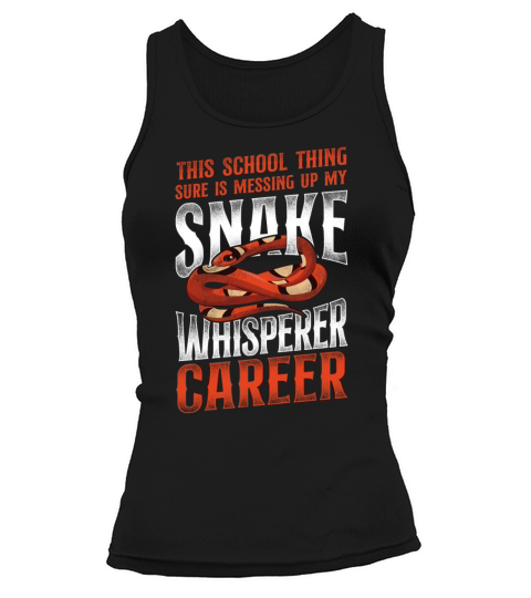 Snake Serpent Vintage This School Tank top Woman