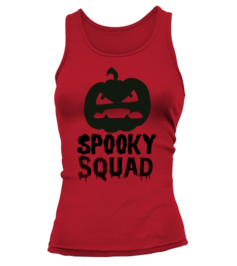 Spooky Squad Shirt Horror Halloween Costume Tank top Woman