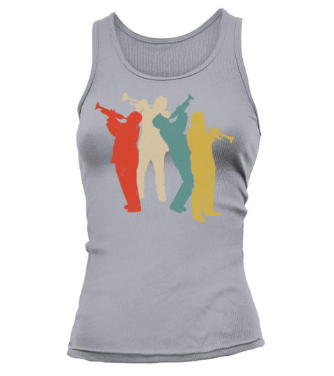 Trumpet Player Retro Vintage Tank top Woman