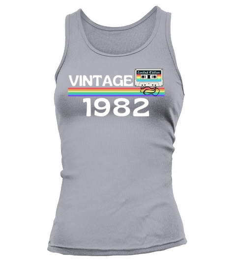 Vintage 1982 Rainbow Cassette Tank top Woman