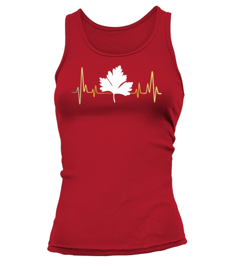 Vintage Coriander Ecg Heartbeat Tank top Woman