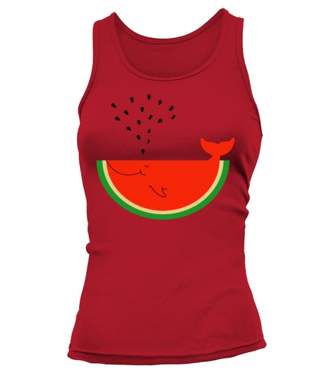 Watermelon Whale Tank top Woman