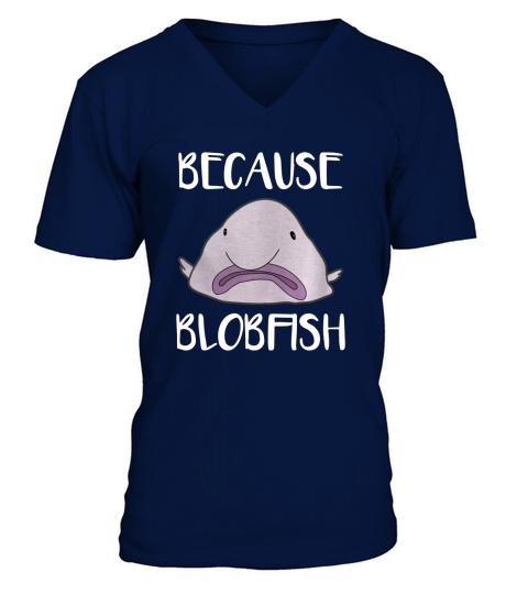 BLOBFISH SHIRT, Looks Stuffed Funny Blob Fish T-Shirt V-Neck T-shirt