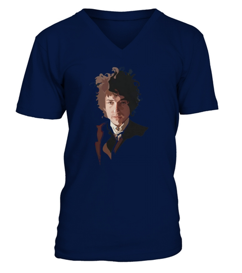 Bob Dylan Music Icon - Pillow V-Neck T-shirt