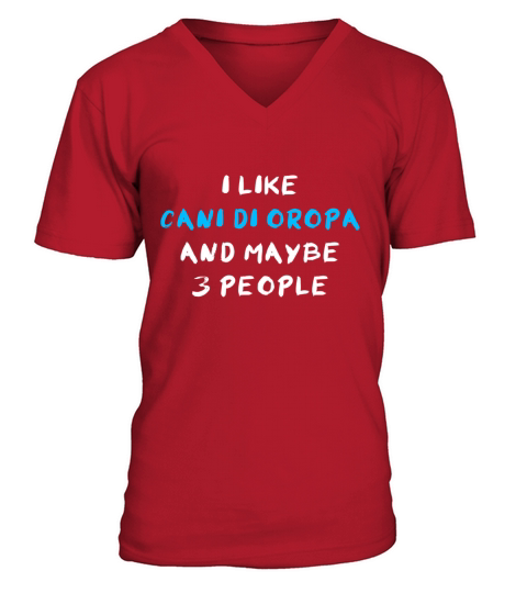 Cane di Oropa Funny V-Neck T-shirt