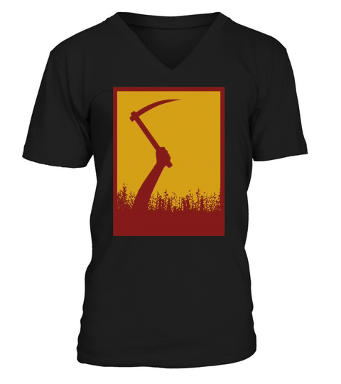 CHILDREN OF THE CORN - Mens Premium T-Shirt V-Neck T-shirt