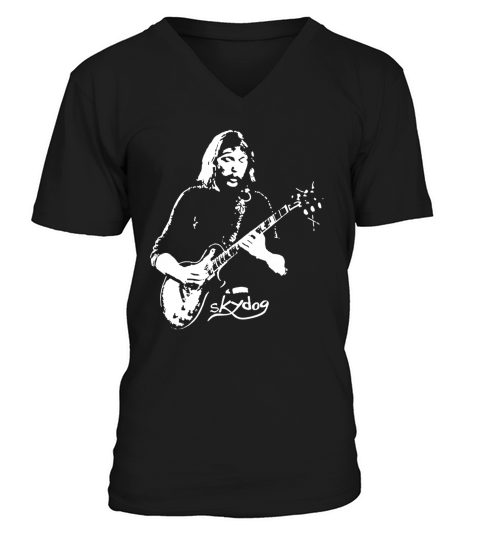 Duane Allman Skydog Fan V-Neck T-shirt