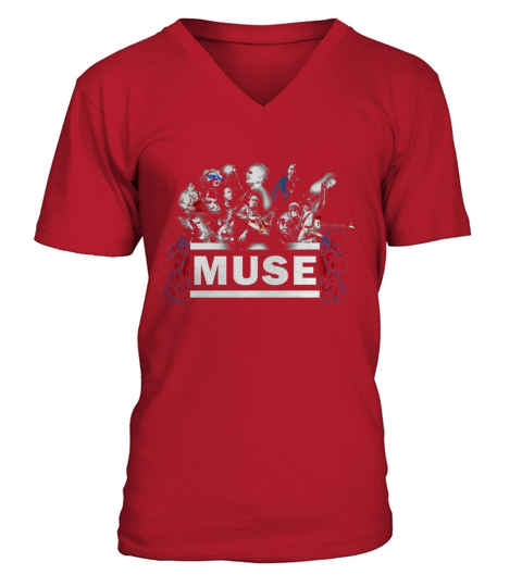 Muse band Tshirt V-Neck T-shirt