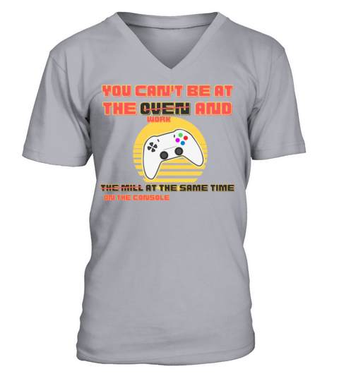 On the console or at work V-Neck T-shirt