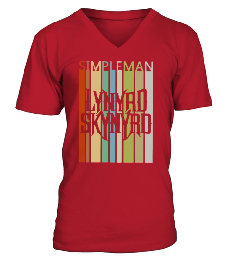 Simple Man Lynyrd Skynyrd Vintage shirt V-Neck T-shirt