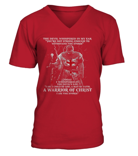 The Devil Whispered In My Ear - Youre Not Strong V-Neck T-shirt