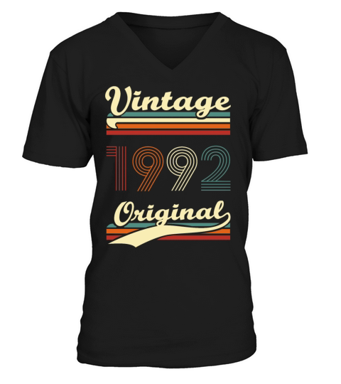 Vintage 1992 original 30 years anniversary V-Neck T-shirt