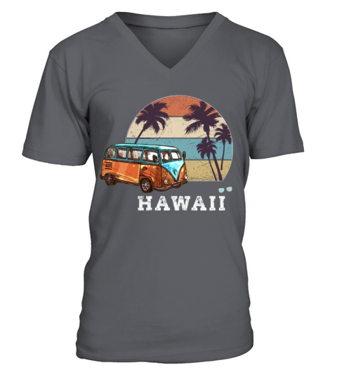 Vintage Sunset Surfing Gift For Surfers T-Shirt V-Neck T-shirt