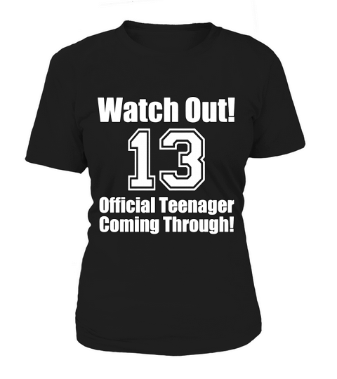 13th Birthday Official Teenager 13 Year Old TShirt Birthday Women's T-Shirt