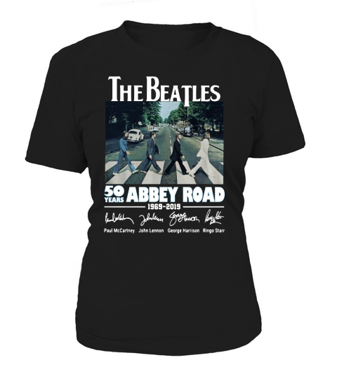 50 Years Abbey Road The Beatles 1969-2019 Signature shirt Women's T-Shirt