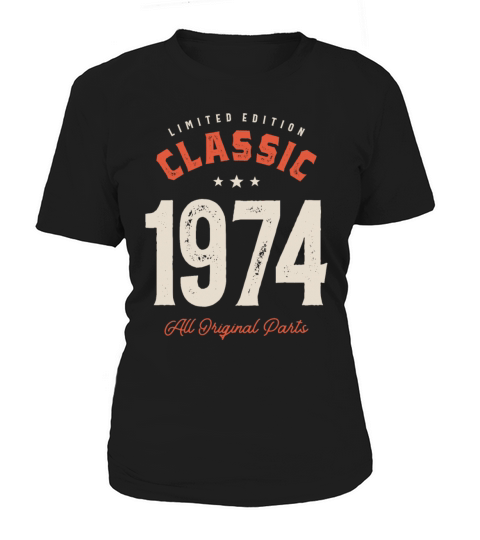 Classic 1974 - 48th Birthday Vintage Women's T-Shirt