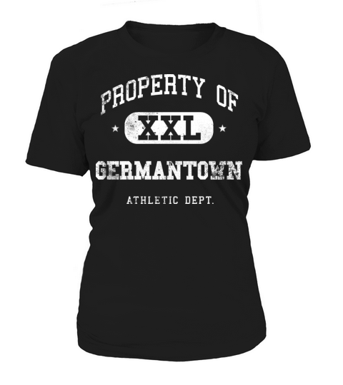 Germantown XXL Property of Athletic Department Women's T-Shirt