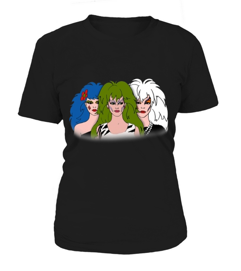 Jem and the Holograms-The Misfits-Group Color shirt Women's T-Shirt