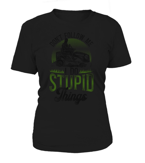 Lawn Mower Mowing Dad Father Women's T-Shirt
