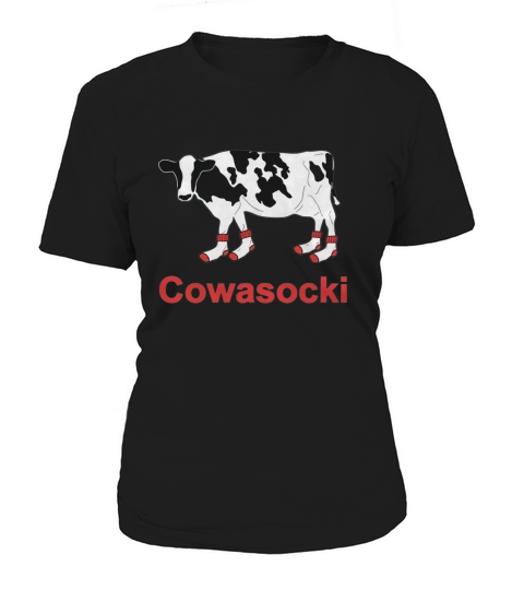 Milk Cow in Socks - Cowasocki Cow A Socky - T Shirt Women's T-Shirt