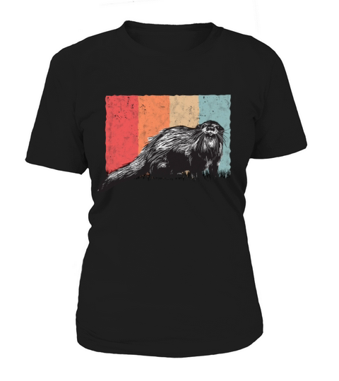 Otter Retro Vintage Sea Women's T-Shirt