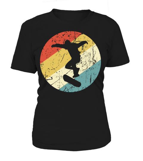 Skateboarding Vintage Retro Skateboarder Women's T-Shirt