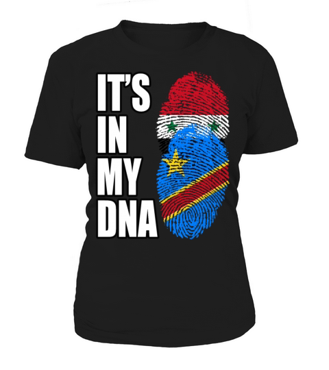 Syrian And Congolese Vintage Heritage DNA Flag Women's T-Shirt