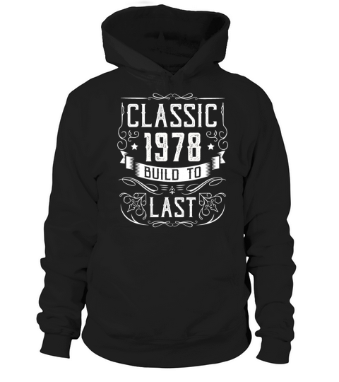 1978 Birthday Party Age Year Hoodie Unisex