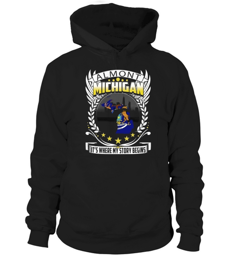 almont - michigan Hoodie Unisex