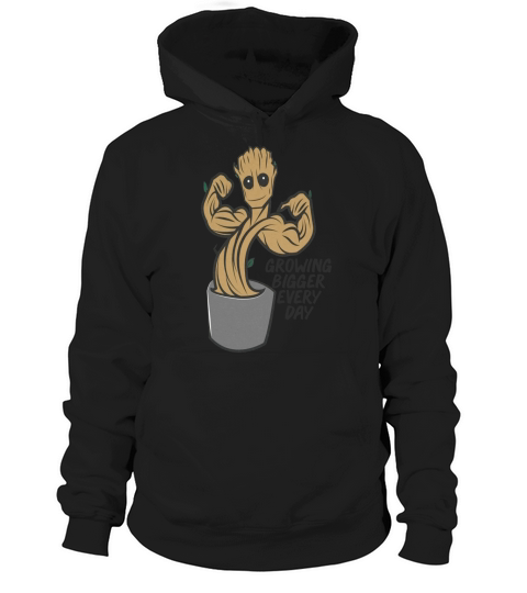 Growing Bigger Every Day FLEX IT Hoodie Unisex