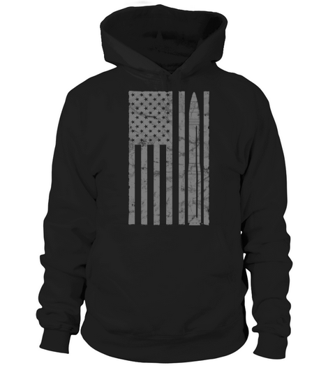 Minuteman Iii Icbm Missile Vintage Flag Af Missile Hoodie Unisex