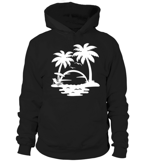 palm trees Hoodie Unisex