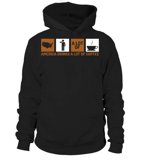 Powered By Caffeine Coffee Makes Me Happy Gifts Hoodie Unisex