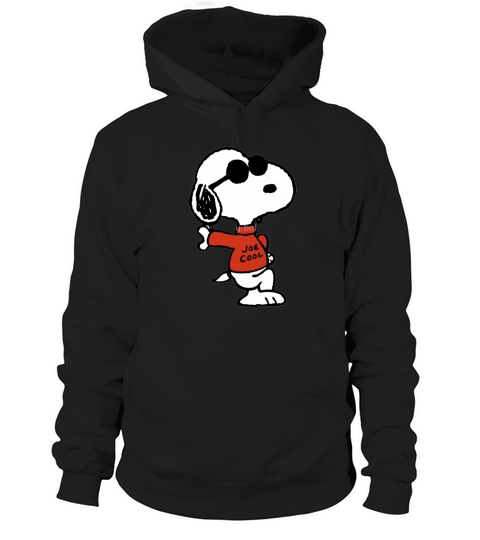The Peanuts - Snoopy Joe Cool - T Shirt Hoodie Unisex