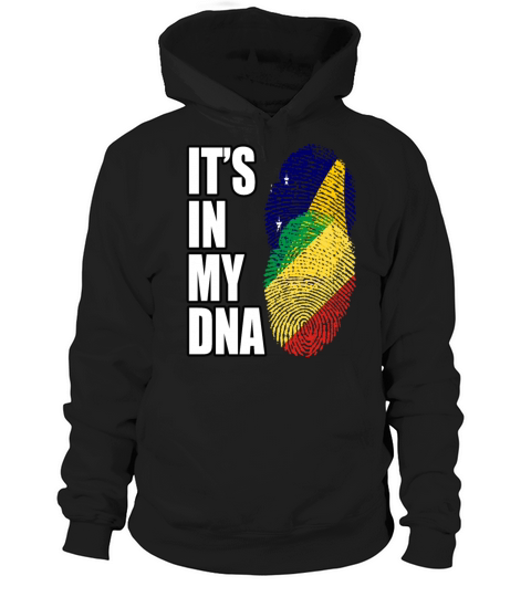 Tokelauan And Congolese Republic Mix Heritage DNA Hoodie Unisex