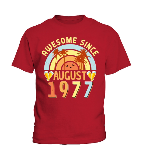 August 1977 Retro Kids T-Shirt