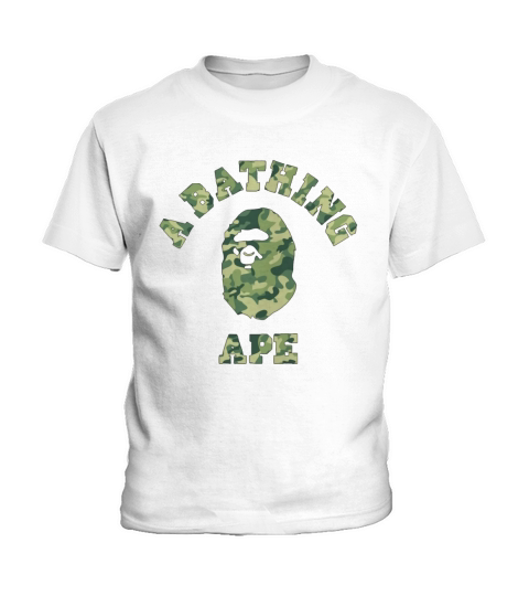Bape - A bathing ape - camo - Mens Premium T-Shirt Kids T-Shirt