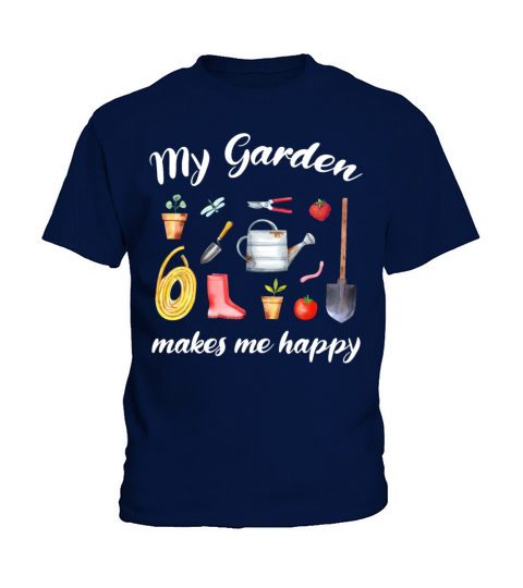 Garden Quote Hobby Gardener Gift Idea Kids T-Shirt