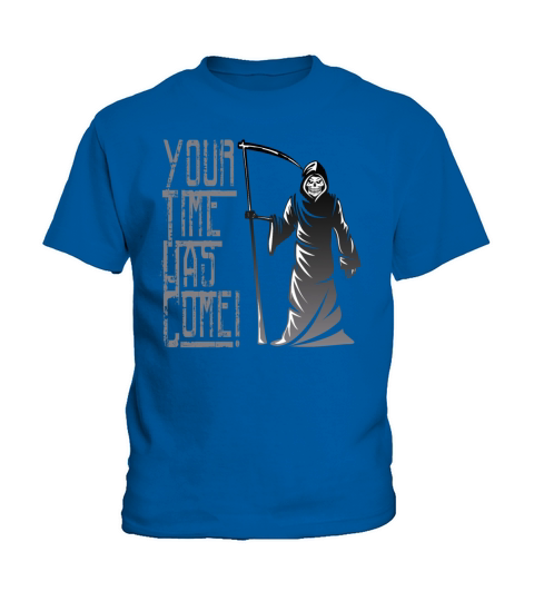 Grim Reaper Time Has Come Kids T-Shirt