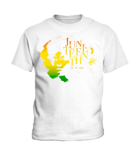 Juneteenth Scribble Black History June 19 Vintage Kids T-Shirt