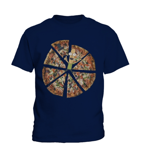 Mr. Poopybutthole Pizza T-Shirt - Unisex Long Sleeve Kids T-Shirt