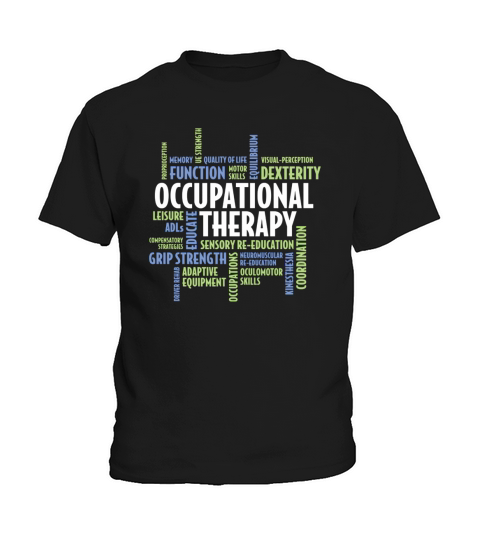 Occupational Therapy Tshirt for OT Month Kids T-Shirt